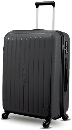 Carlton - Pheonix Medium 4 Wheel Hard Suitcase - Black